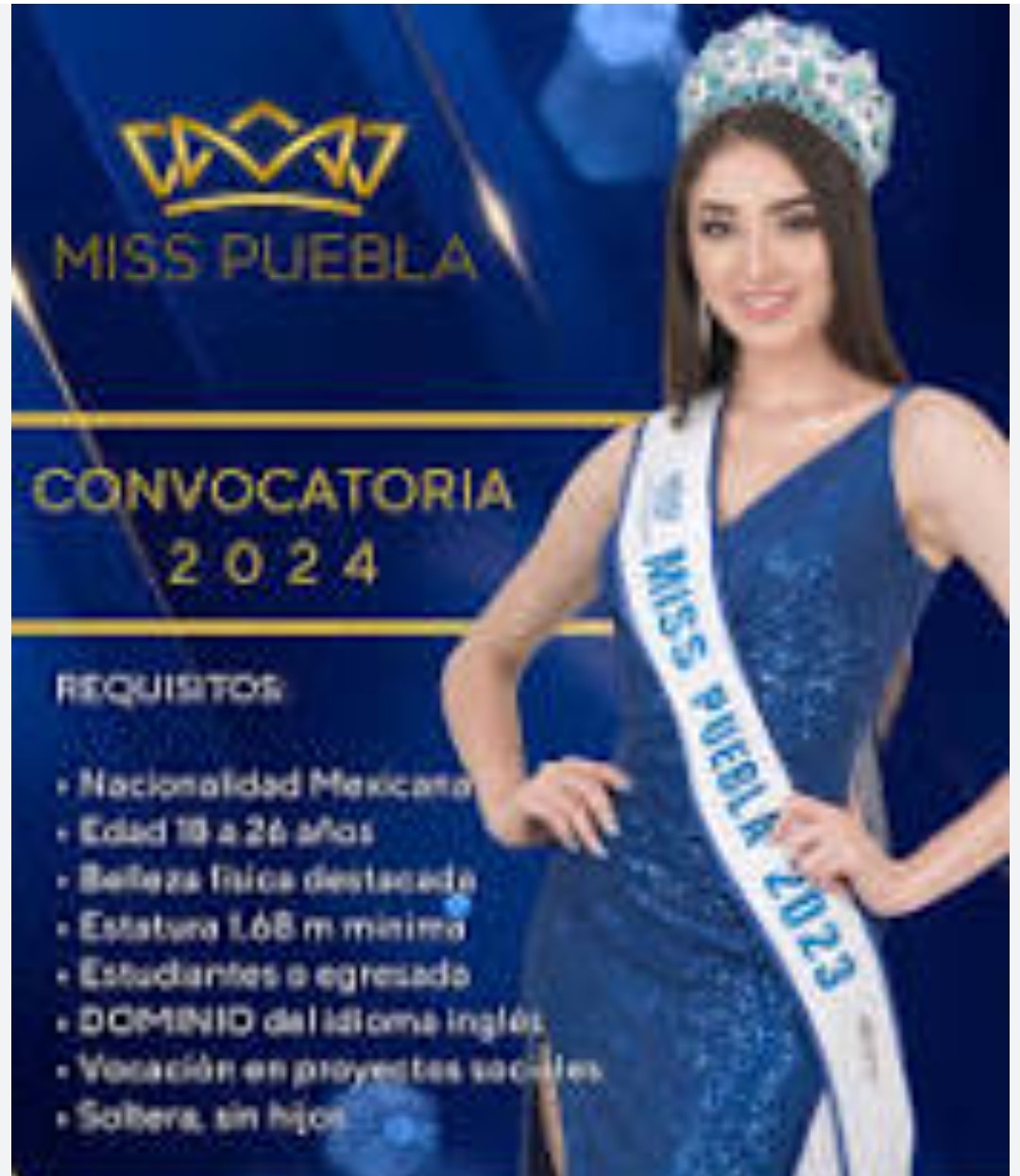 Certamen Señorita (Miss) Puebla…? Ya no es.